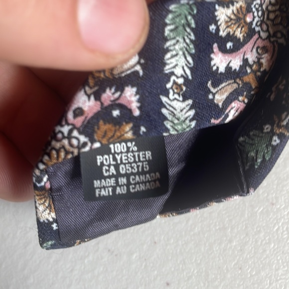 Vintage Moore’s “Vegan” Floral tie - Picture 7 of 8